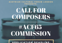 #ACF65 – Open Call for Composers / Kulturforum London