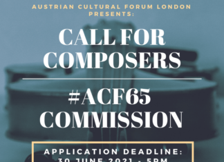 #ACF65 – Open Call for Composers / Kulturforum London