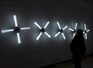 rotating lights / Kulturforum Berlin