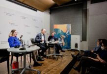 Jana Beňová und Barbi Marković im Gespräch / Kulturforum Bratislava