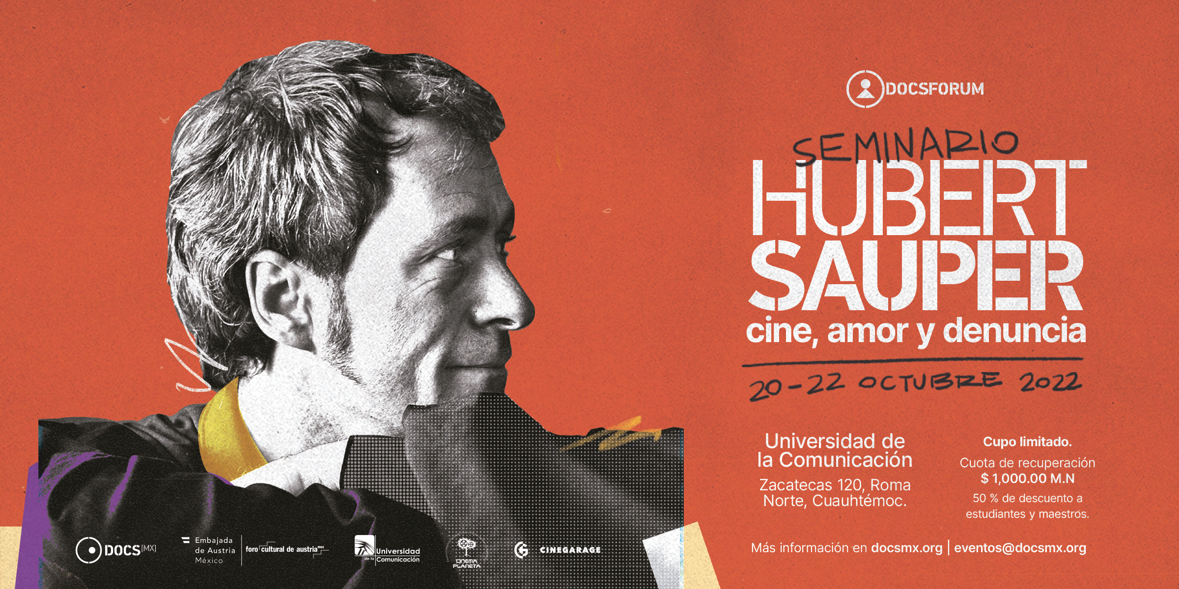 Hubert Sauper – „Film, Liebe und Anklage“ / Kulturforum Mexico City