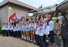 Tour der St. Florianer Sängerknaben / Botschaft Pretoria