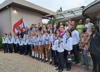 Tour der St. Florianer Sängerknaben / Botschaft Pretoria