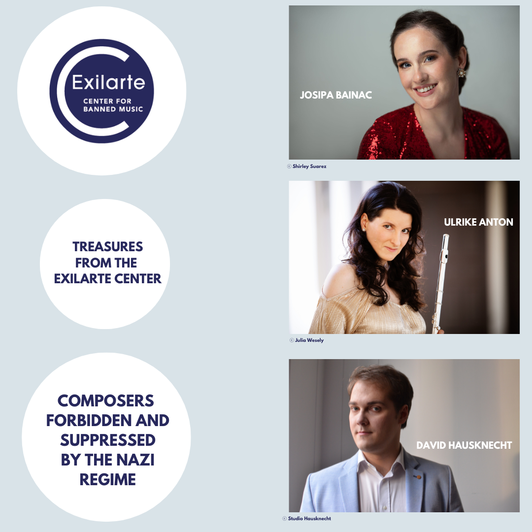 Treasures from the Exilarte Center: Composers Forbidden and Surpressed by the Nazi Regime / Kulturforum New York