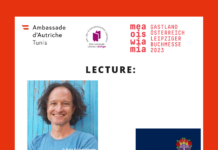 Lesung „Kilometer Null“ von Stefan Kutzenberger / Botschaft Tunis