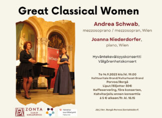 Konzert in Porvoo / Botschaft Helsinki