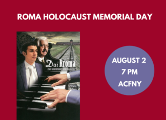 Roma Holocaust Memorial Day / Kulturforum New York