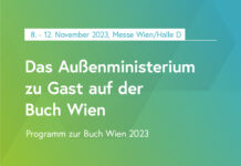 Das Außenministerium zu Gast auf der Buch Wien