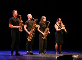 Saxophon Quartett AUREUM / Botschaft Santiago de Chile