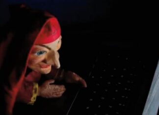 „A.I. A Punch Intervenes” von Andreas Pfaffenberger / Kulturforum New Delhi