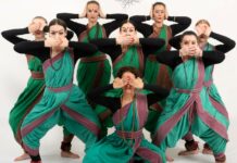 Tanzperformance mit Filmaufnahmen in der Residenz / Kulturforum New Delhi