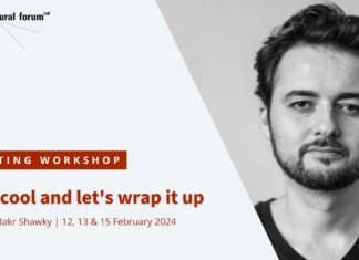 „Keep cool and let’s wrap it up” / Kulturforum Kairo