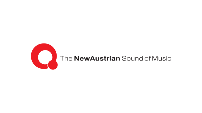 Das Bild zeigt das Logo des New Austrian Sound of Music vor weißem Hintergrund.