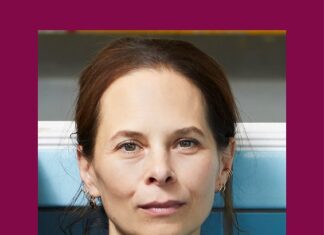 Lesungen / Kulturforum Sarajewo Das Plakat kündigt die Lesereise von Anna Baar an. Darauf zu sehen ist ein Portrait der Autorin.