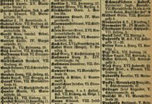 The Arc of History Lecture Series / Kulturforum London Das Bild zeigt eine digitalisierte Version einer Seite des Adolph Lehmann's allgemeiner Wohnungs-Anzeiger : nebst Handels- u. Gewerbe-Adressbuch für d. k.k. Reichshaupt- u. Residenzstadt Wien u. Umgebung aus dem Jahr 1900. Dabei handelt es sich um den Vorgänger des amtlichen Telefonbuches. Die vergilbte Seite des bekannten Nachschlagewerks enthält eine Liste an fettgedruckten Namen. Die Vielfalt der Namen spiegelt die Diversität der damaligen Wiener Bevölkerung wider.