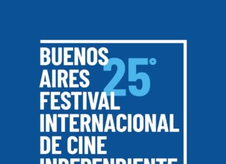 25 Jahre BAFICI / Botschaft Buenos Aires Das Bild zeigt das Logo der 25. Auflage des BAFICI.