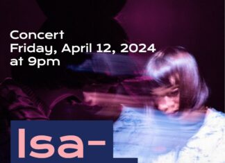 Konzert / Kulturforum Sarajewo Ankündigungsplakat des Konzerts von Isabella Forciniti in Bihać