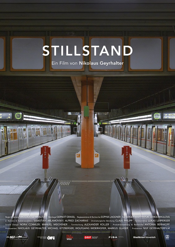 Das Bild zeigt das Plakat vom Film „Stillstand“ von Nikolaus Geyrhalter.