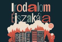 EUNIC-Nacht der Literatur in Budapest und Debrecen unter dem Motto „Über den Fluss“ / Kulturforum Budapest Das Bild zeigt das Logo der Nacht der Literatur 2024