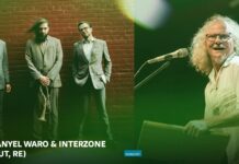 Mario Roms Interzone & Danyèl Waro / Kulturforum Budapest Das Bild zeigt die Musiker des Trios Interzone und Denyèl Waro