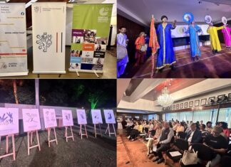 Theateraufführung / Kulturforum Neu Delhi Das Bild zeigt die Aufführung eines transponierten Kafka-Themas mit Theaterstück durch indische KünstlerInnen um das Jubiläumsjahr zu begehen