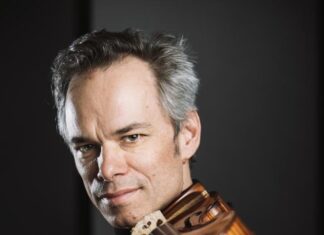 Konzert des Zagreber Philharmonischen Orchesters / Kulturforum Zagreb Das Bild zeigt den Violinisten Benjamin Schmid
