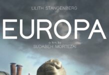 European Film Weeks / Botschaft Helsinki Werbeplakat Film Europa mit der Hauptdarstellerin Lilith Stangenberg