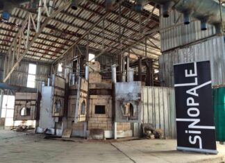 Sinopale / Kulturforum Istanbul Das Bild zeigt einen der markanten Orte, an der die Biennale in Sinop stattfindet