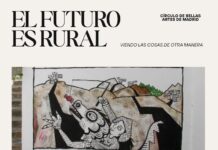 Die Zukunft gehört dem ländlichen Raum! / Kulturforum Madrid Das Bild zeigt ein Werbeplakat der Veranstaltung