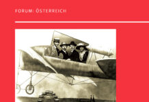 Kafka in Österreich, Kafka und Österreich / Kulturforum Paris Das Bild zeigt Kafka mit Albert Ehrenstein, Otto Pick und Lise Weltsch am 7. September 1913 in einer Flugzeugattrappe auf dem Wiener Prater