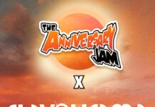 Hip Hop Festival / Kulturforum Pretoria Das Bild zeigt ein Poster der Veranstaltung mit Meereshintergrund und Sonnenuntergang mit dem Schriftzug: „The Anniversary Jam/Flavourama Cape Town Qualifier, 2v2 Hip Hop“