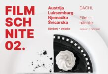 Filmšnite / Kulturforum Zagreb Das Bild zeigt das Filmšnite Plakat