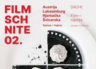 Filmšnite / Kulturforum Zagreb Das Bild zeigt das Filmšnite Plakat