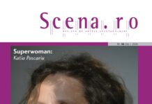 Play/Rec / Kulturforum Bukarest Das Bild zeigt das Cover des Scena.ro-Magazins