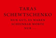 Taras Schewtschenko / Ukraine Office Austria & Kulturforum Berlin Das Bild zeigt das Buchcover mit dem Schriftzug des Buchtitels und einer gezeichneten Schwalbe.