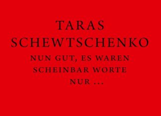 Taras Schewtschenko / Ukraine Office Austria & Kulturforum Berlin Das Bild zeigt das Buchcover mit dem Schriftzug des Buchtitels und einer gezeichneten Schwalbe.