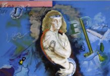 Konzert: The Waltz Project / Kulturforum New York Zeichnung von Rainer Gross