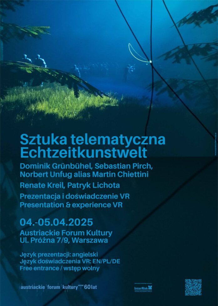 altKFWarschau Bild: Plakat von Jacek Malinowski anhand des Fotos: Echtzeitkunstwelt (c) ORF musikprotokoll M.Gross