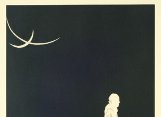 Kreidl liest Mayröcker / Generalkonsulat Strassburg Das Bild zeigt eine Bühnenfigur des Malers und Grafikers Andreas Grunert