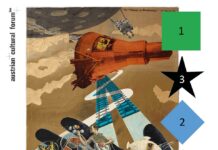 Of course I know eternity / Kulturforum London Das Bild zeigt die Ausstellungseinladung mit Arbeiten der Künstler.