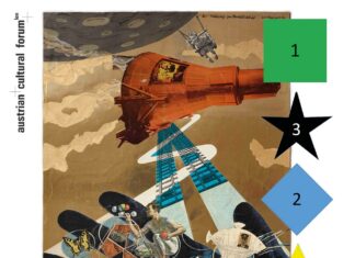 Of course I know eternity / Kulturforum London Das Bild zeigt die Ausstellungseinladung mit Arbeiten der Künstler.