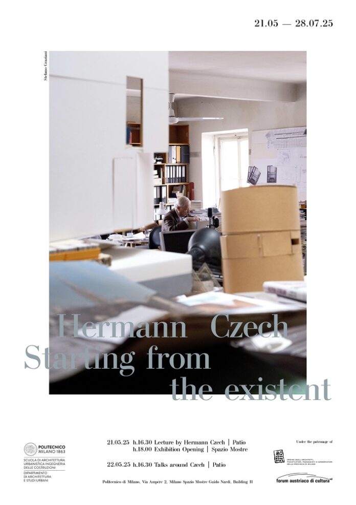 Bild: Stefano Graziani Das Bild zeigt Hermann Czech in seinem Büro.