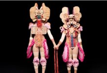 OFF-Biennale Budapest 2025 / Kulturforum Budapest Das Bild zeigt eine künstlerische Arbeit von Robert Gabris.