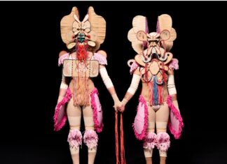 OFF-Biennale Budapest 2025 / Kulturforum Budapest Das Bild zeigt eine künstlerische Arbeit von Robert Gabris.