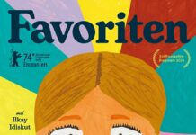 Francophones Filmfestival in Tunesien / Botschaft Tunis Das Bild zeigt eine farbige Kinderzeichnung mit einem Portrait und dem Filmtitel .