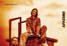 Duo Minerva und Napaea beim ARLEMM-Festival / Kulturforum Belgrad Ankündigungsposter für den Auftritt von der Band Napaea am 26. Juli im Rahmen des ARLEMM-Festivals in Arilje, zeigt die Vokalistin der Band auf einem Schornstein sitzend und drei Bandmitglieder vor ihr stehend.