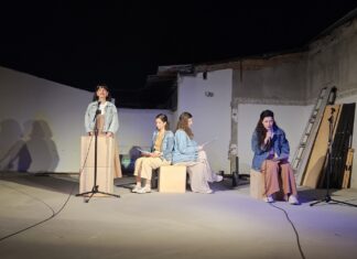 Animation & Theater / Botschaft Nikosia ) Szenische Lesung mit Niki Dragoumi, Marina Mandri, Loukia Pieridou, Mirsini Christodoulou