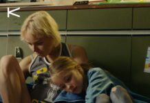 Filme unserer Nachbarn in Uschhorod/ Botschaft Kyjiw Auf dem Bild ist das Filmplakat von „Gina“ zu sehen.