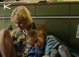 Filme unserer Nachbarn in Uschhorod/ Botschaft Kyjiw Auf dem Bild ist das Filmplakat von „Gina“ zu sehen.