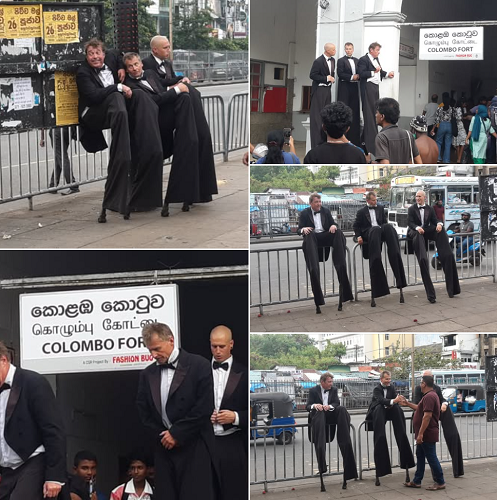 Das Bild zeigt „Irrwisch - Wegenstreits Gäste“ auf Tour